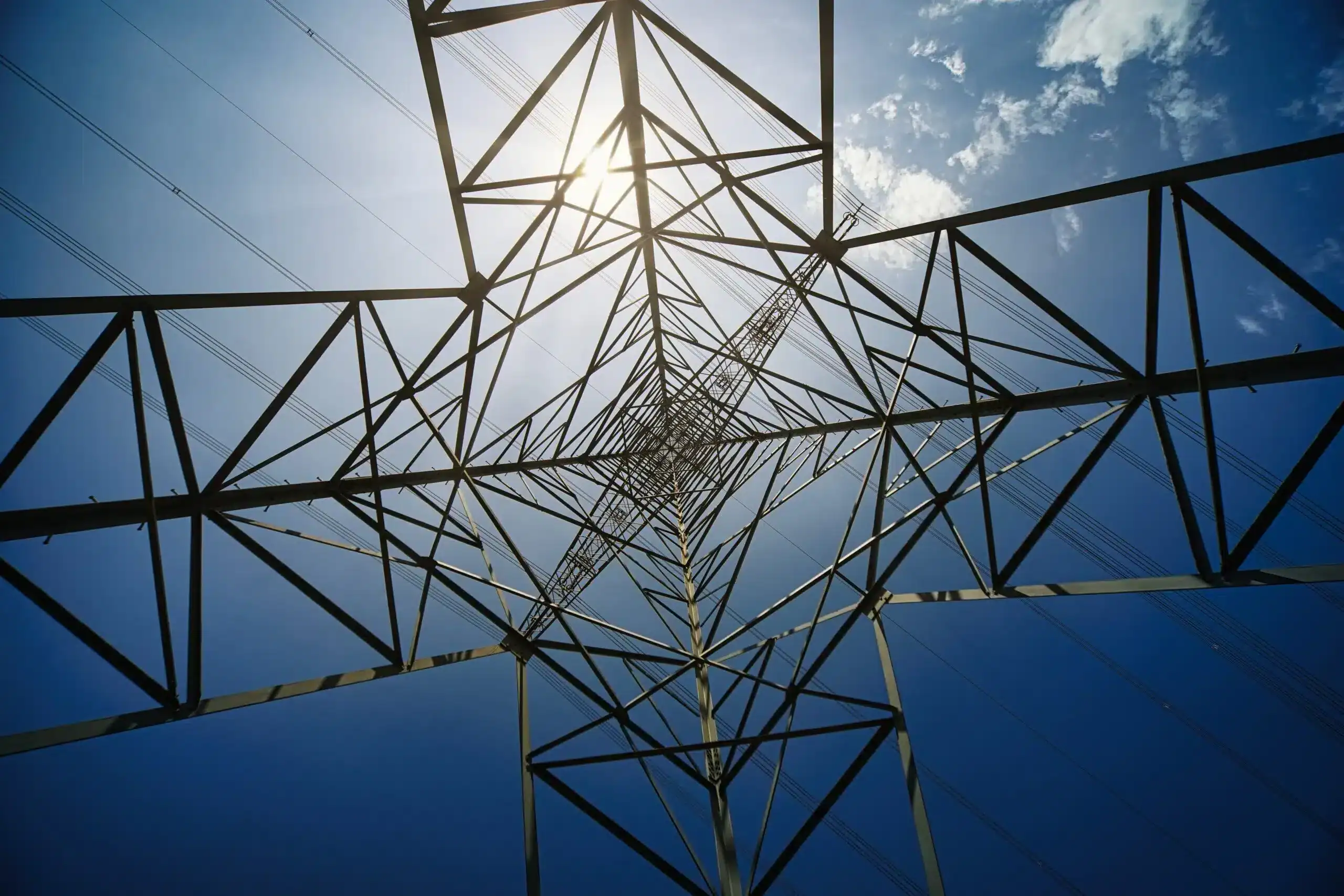Pylônes électriques haute tension
