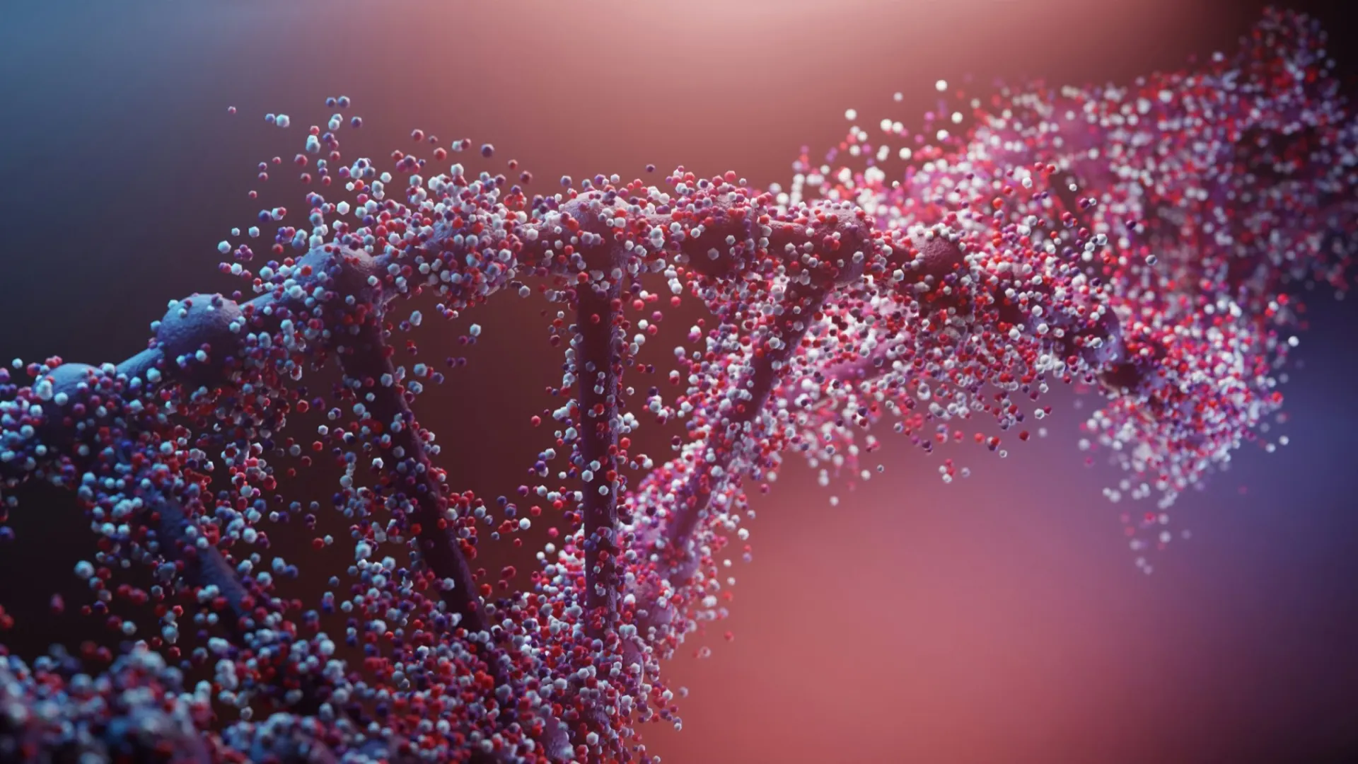 DNA strand, biosciences and health
